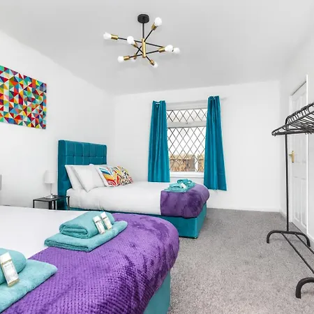 Temple By Alt-stay - 4 Bed 2 Bath House - Parking, Wifi & Smart Tv - Contractors & Relocations - Weekly & Monthly Rates - Rates Direct, Search Alt-stay *