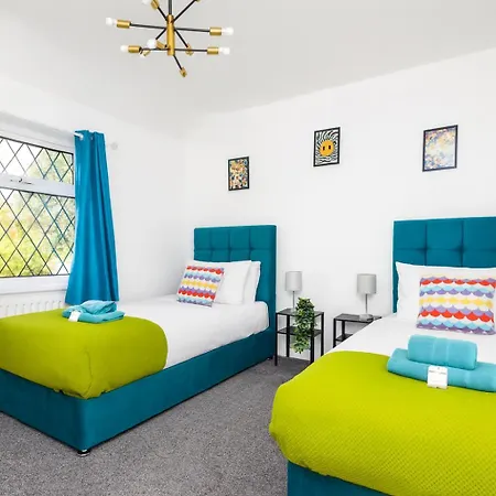 Temple By Alt-stay - 4 Bed 2 Bath House - Parking, Wifi & Smart Tv - Contractors & Relocations - Weekly & Monthly Rates - Rates Direct, Search Alt-stay